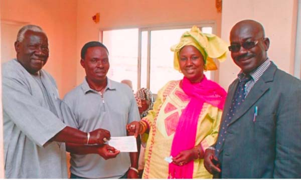 Nigerian shoe doctor wins GNL PMU Jackpot
