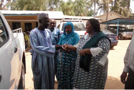 FAO donates vehicle to department of agriculture