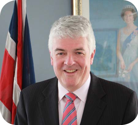 New UK ambassador arrives this weekend
