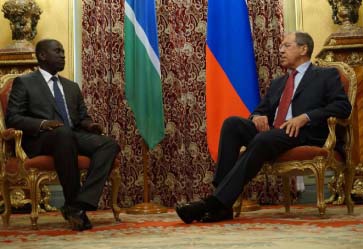 Jammeh’s envoys visit Moscow
