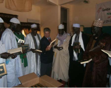 Turkish Embassy donates 10,000 Quranic copies to GSIC