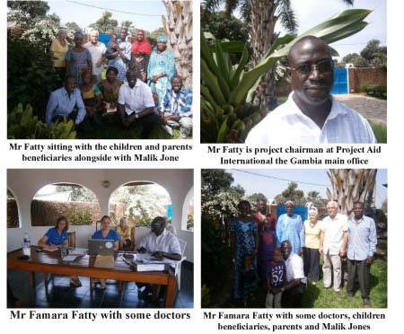Six Gambian children evacuated to Germany for overseas treatment