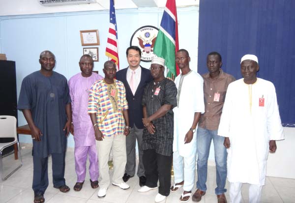 Gambian officers receive training in border security and interdiction