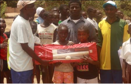 Over a thousand students in Foni introduced to cricket