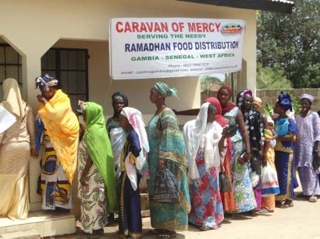 Caravan of Mercy largesse to villages in LRR, others