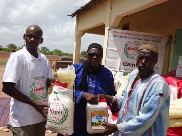 IHHNL Netherlands donates 32 rams, food aid to Muslims in Gambia