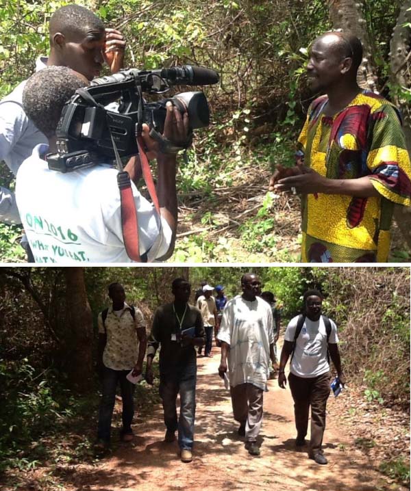 Environment journalists visit national parks