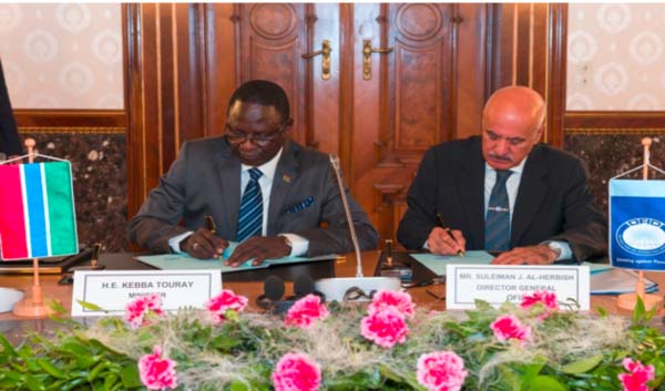Gambia, OPEC Fund sign $5M loan agreement for Education sector