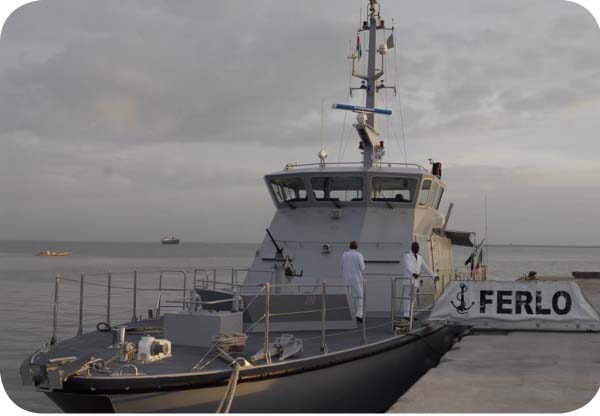 Senegalese Navy vessel visits Banjul seaport