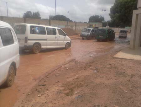 Drivers lament poor road linking Brikama Garage