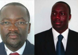 ministers ousman badjie and benjamin roberts