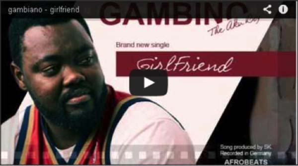 Gambino aka Aku Boy releases latest hit single: Girlfriend