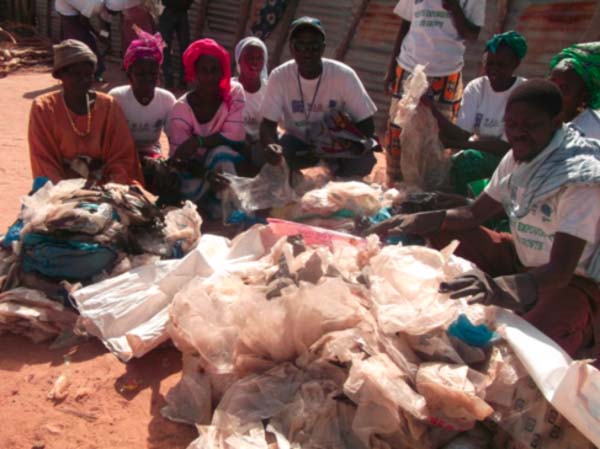 Plastic recycling: waste plastic bags collection underway in CRR North