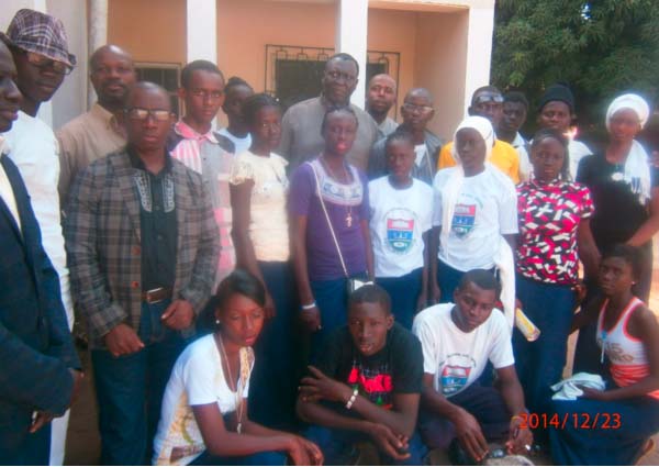 Essau SSS press club students visit The Point