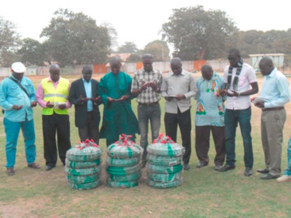 GFF assists KM Football Association to improve pitches