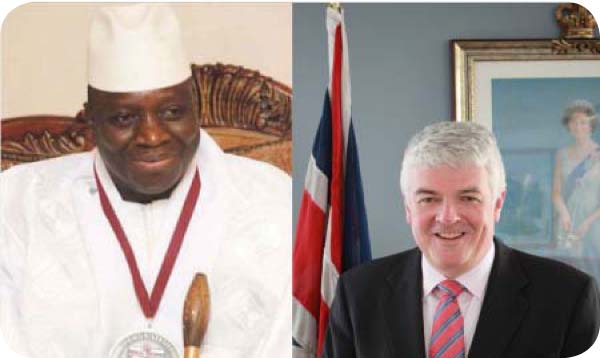 President Jammeh apologises to Britain