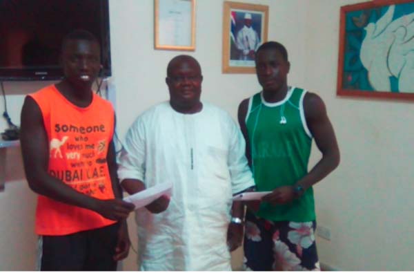 Two GNOC Olympic scholarship awardees off to Nigeria