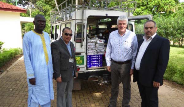 UK Embassy donates stationery and equipment to EFSTH