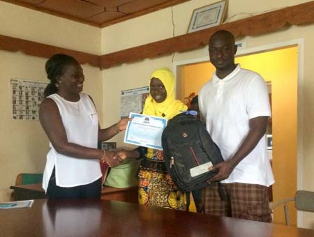 Foundation awards scholarship to students