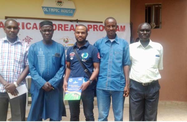 Envoy of African volleyball visits Gambia Olympic committee