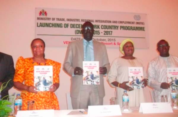 Gambia launches ‘decent work programme’