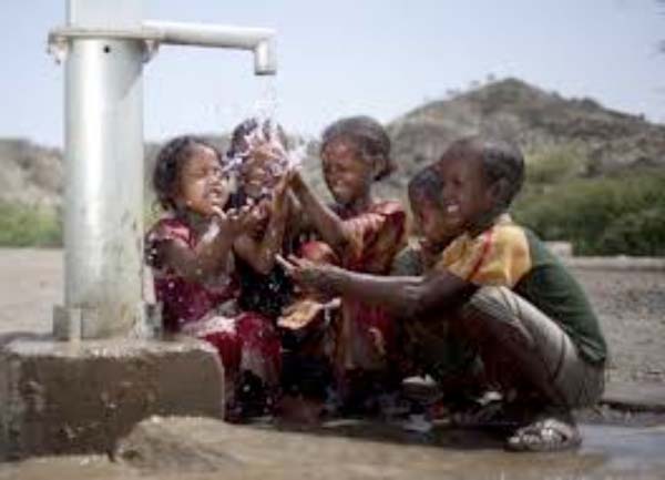 Foundation-sponsored hand pump inaugurated in Badala school