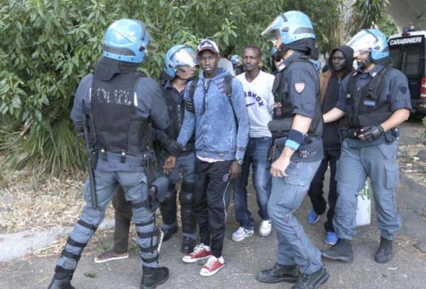 Undocumented Gambians expelled from Italy migrant camps