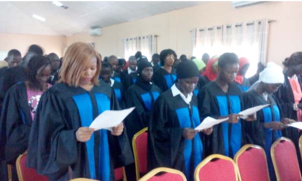 UTG inducts more than 800 students