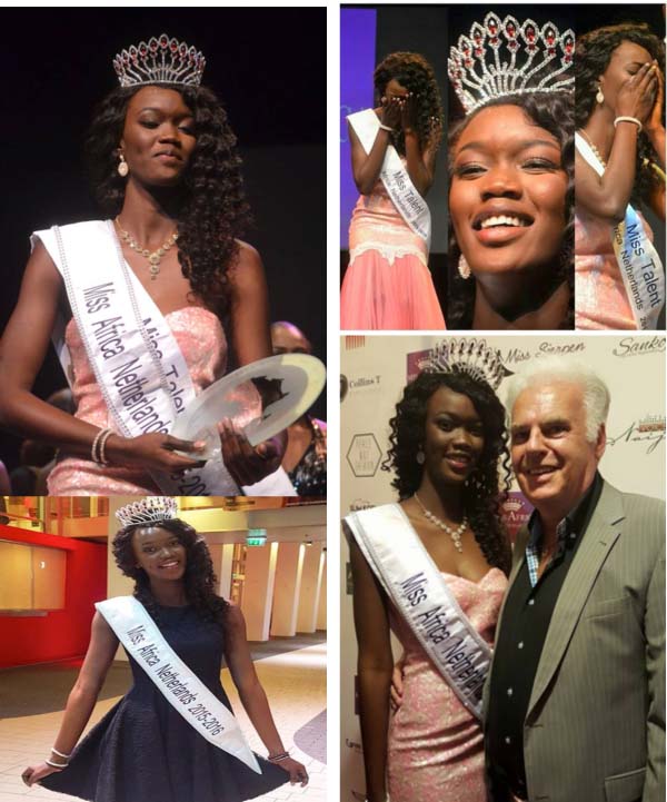 Jobe wins Miss Africa Netherlands crown
