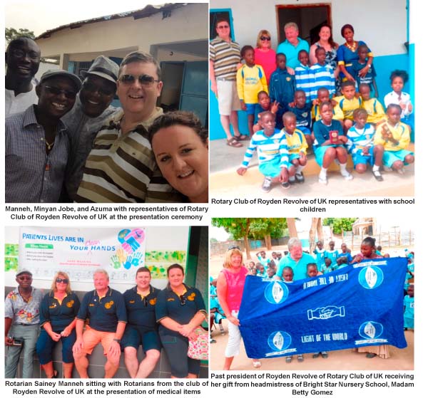 Bright Star Nursery School receives learning materials 