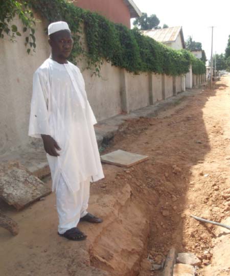 Latrikunda water extension project underway
