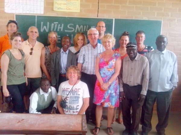 Dutch charity hands over classroom block to Jambur school