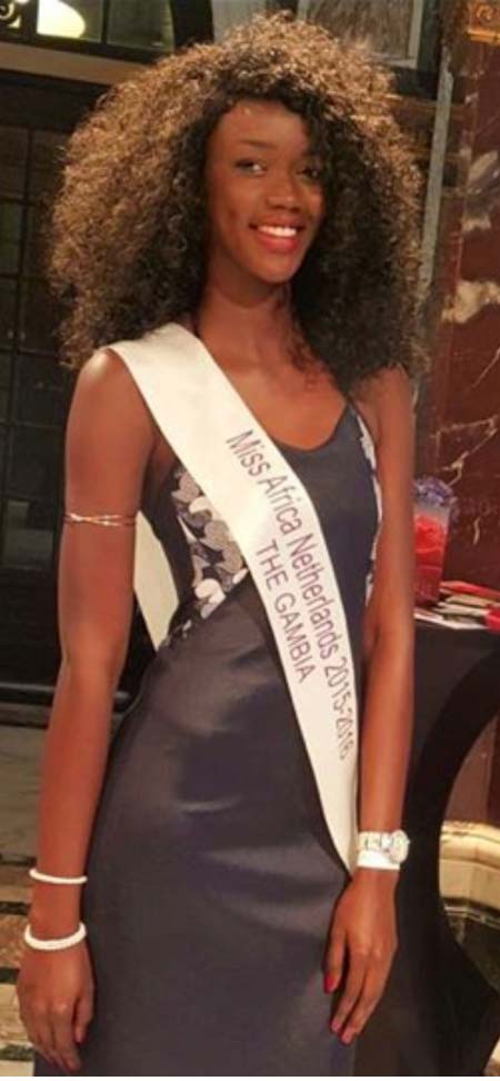 Rising Gambian model battles for Miss Africa Netherlands crown