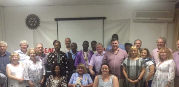 Rotarians, business investors meet Rotary Club of Fajara
