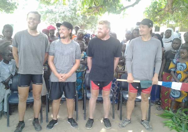 Sifoe receives Danish riders