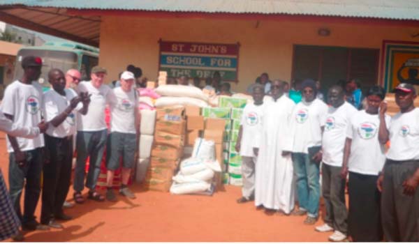 Project Gambia boosts St. John’s School with food items worth D620,000