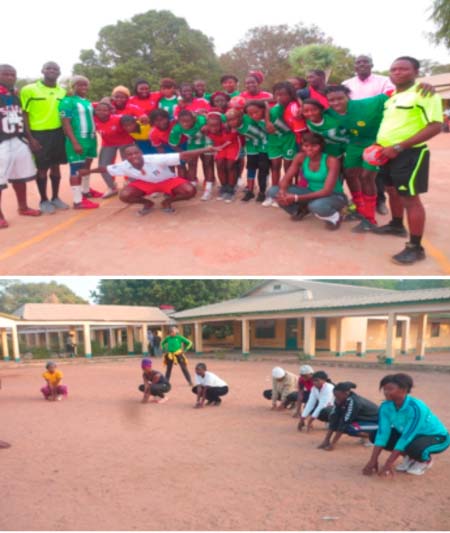 Gambia Female handball team enjoys double victory