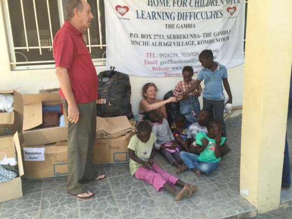 Swiss/Gambian foundation builds two boreholes in Kalagi village