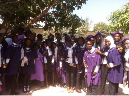 Seino Upper Basic School celebrates 5th graduation