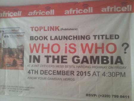 ‘Who is Who in The Gambia’ launched