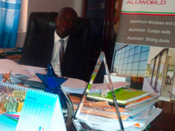 Aluworld company establish in Gambia