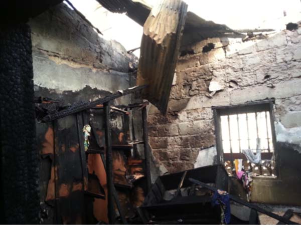 Inferno consumes over D1M worth of items in Jaliba Kuyateh’s compound