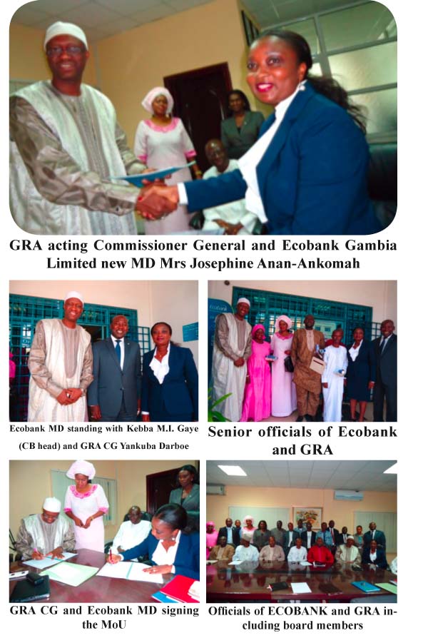 GRA, Ecobank sign MoU