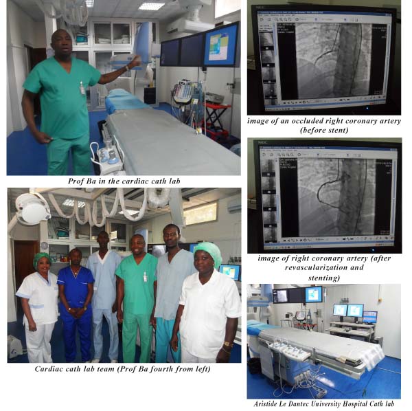 Chu Aristide le dantec inaugurates new Catheterisation Laboratory