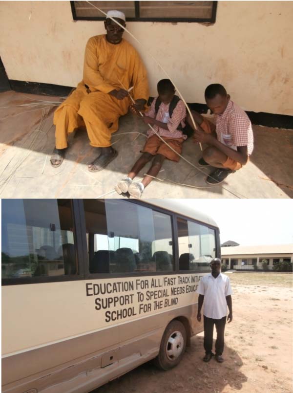 Helping visually impaired students get education in Gambia
