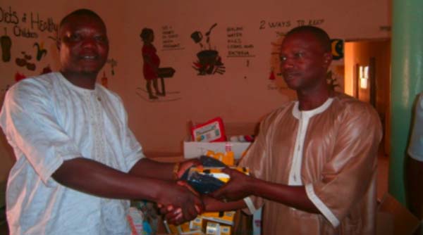 Rotary Club of Fajara presents medical items to Bwiam General Hospital