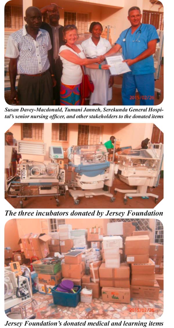 “Jersey Africa projects” presents three incubators to health sector