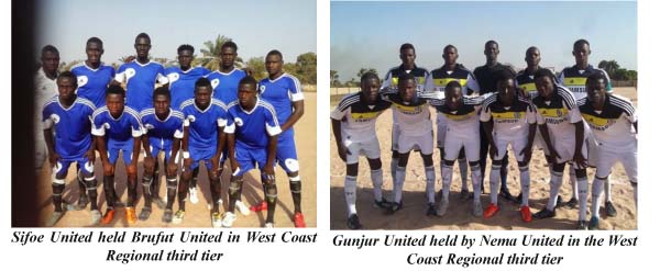 Sifoe Utd shares plunder with Brufut Utd in WCR 3rd Tier