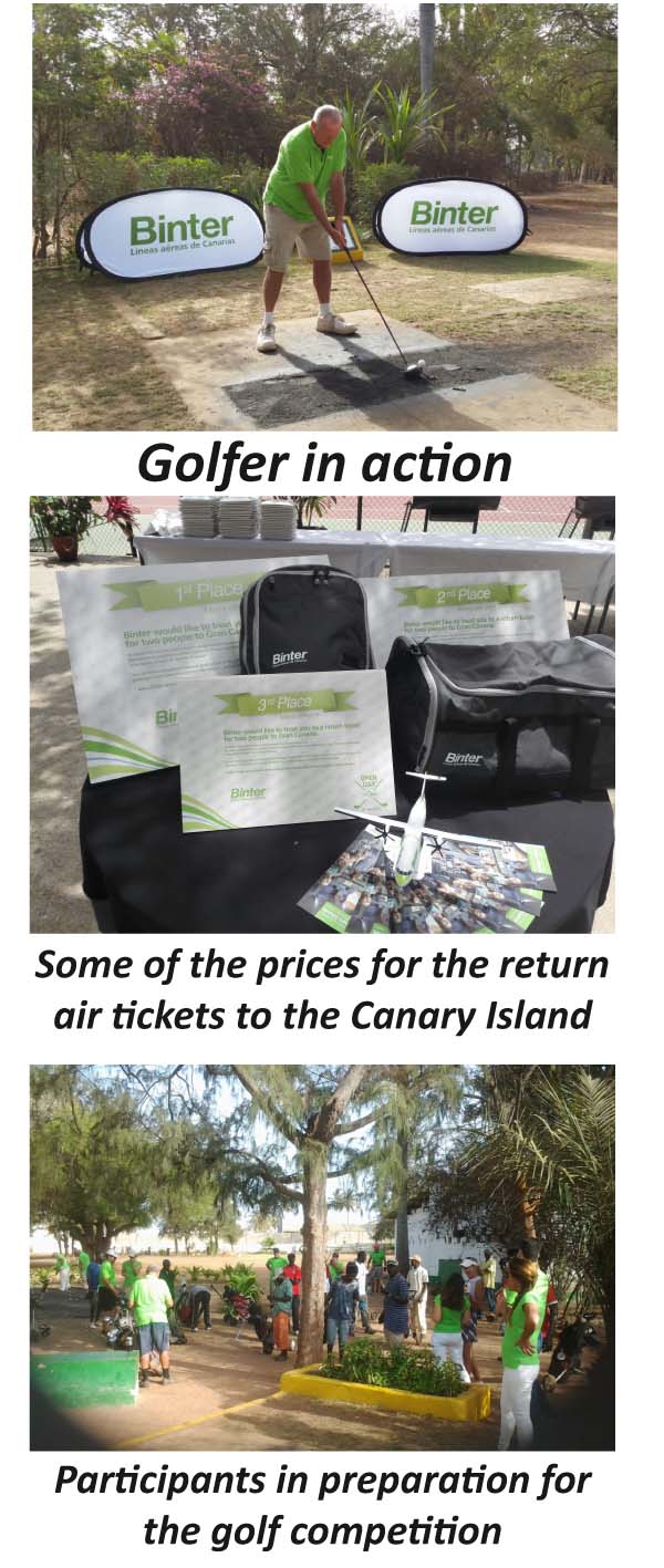 Six golfers emerge winners in Binter Canary Airlines golf competition