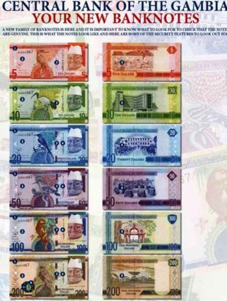 Introduction of new D200 Gambian banknote delayed